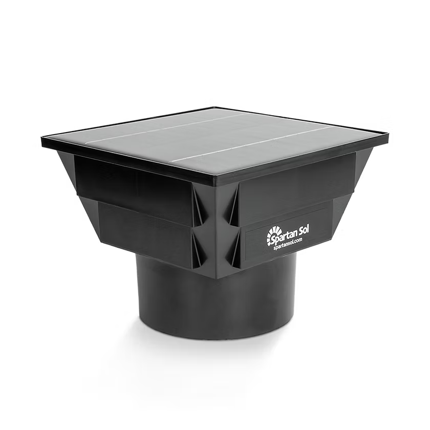 The Original "Johnny Hat" Solar Fan