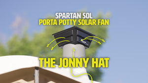 The Original "Johnny Hat" Solar Fan